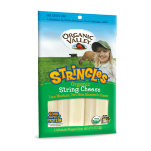 Stringles Organic String Cheese 6 Sticks